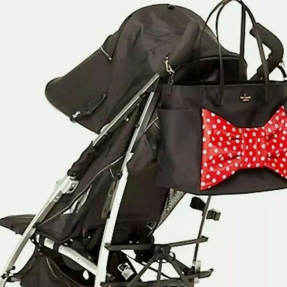 NWT Disney Minnie x Kate Spade Diaper Baby Bag - Picture 12 of 15